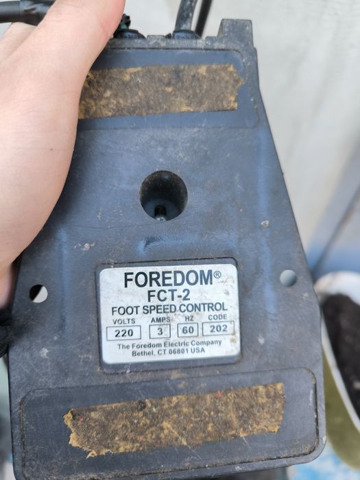 Бормашина Foredom SR (оригинал) с педалью и набором насадок