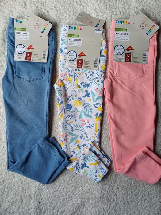 Legginsy nowe 98/104 , 110/116 , 122/138 , 134/140