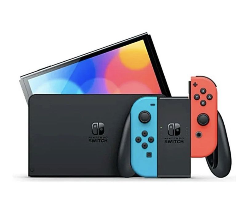Nintendo switch oled nowa plus etui plus gra