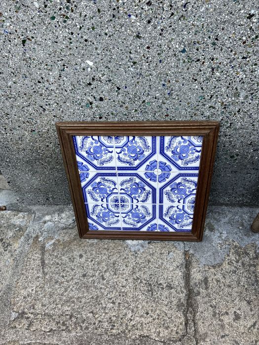 9 azulejos floreados