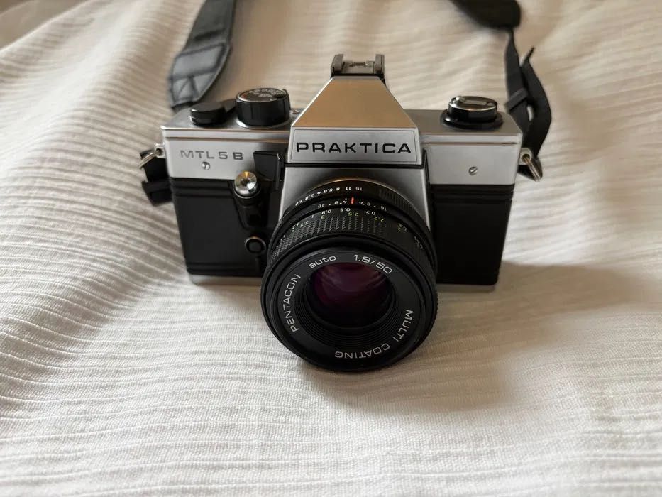 Praktica MTL5B Máquina fotográfica SLR analógica, ótimo estado+testada