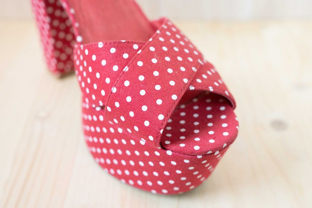 Nowe buty na platformie Jeffrey Campbell czerwone pin-up rozmiar 40