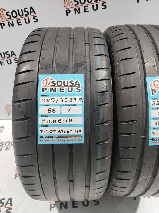 2 pneus semi novos 225-35R19 Michelin - Oferta dos portes