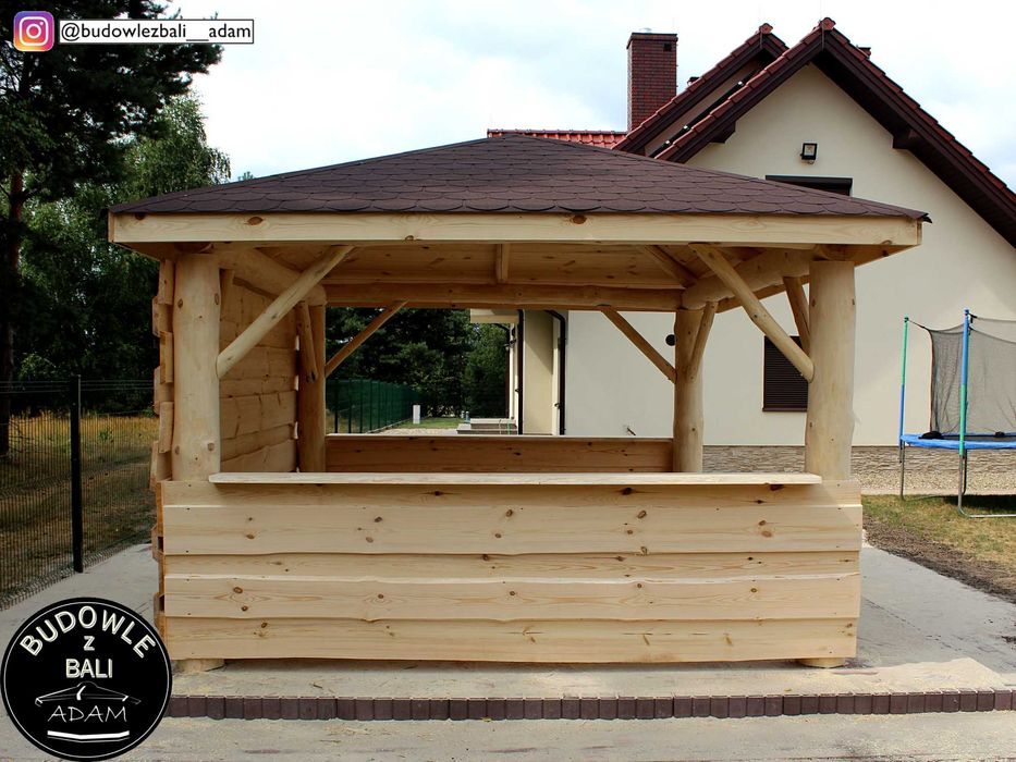 Altana, Altanka Ogrodowa z Bala, Altana z Bali (transport, montaż)