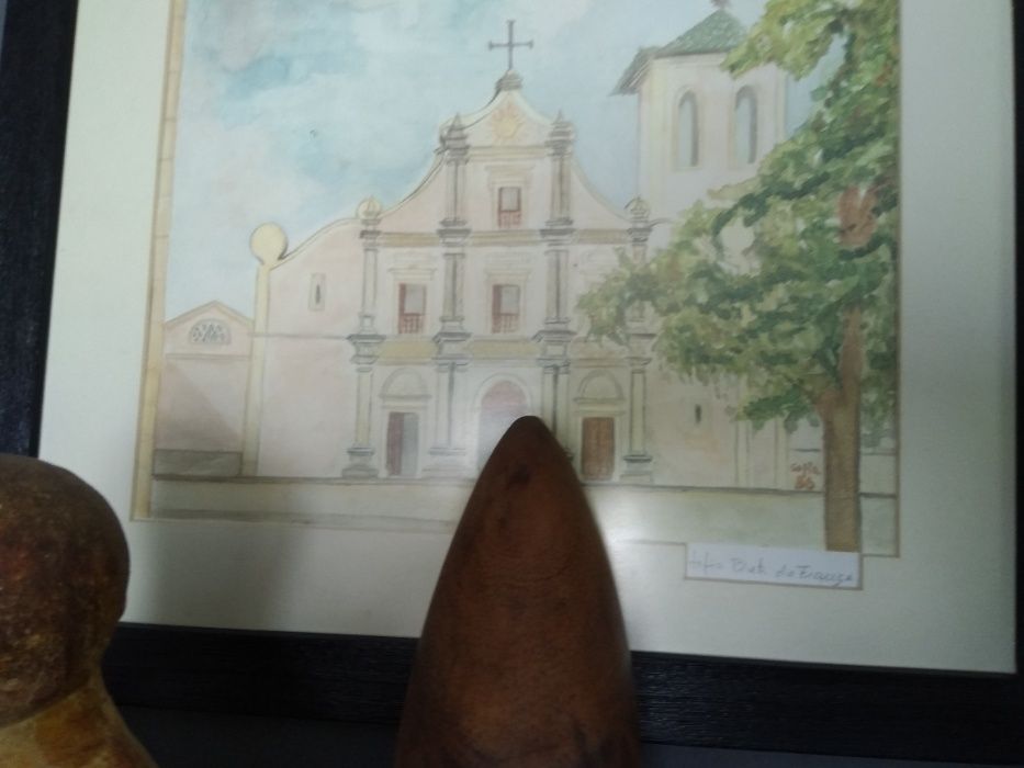 Serigrafias assinadas por Sofia Pinto da França – Monumentos de Angola