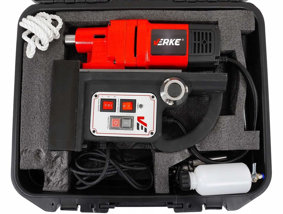 WIERTARKA MAGNETYCZNA 1500W Gwinciarka Magnesówka 15000N 200-600 obr