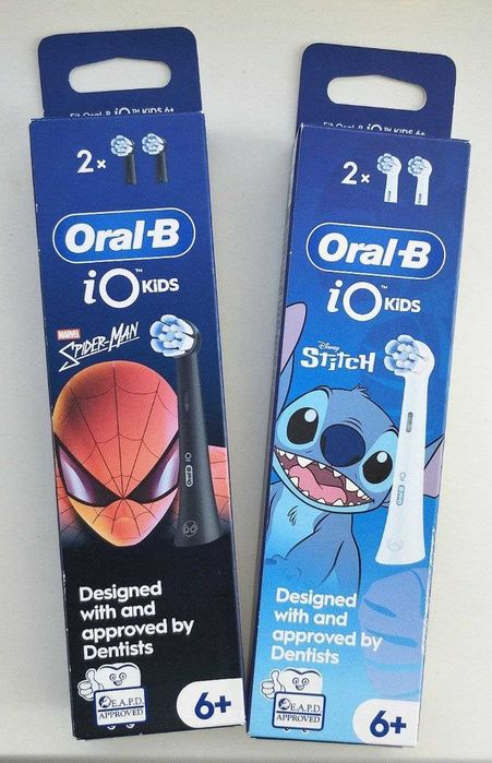 Дитячі насадки іO для електричної зубної щітки Oral-B iO упак по 3шт Оригінал