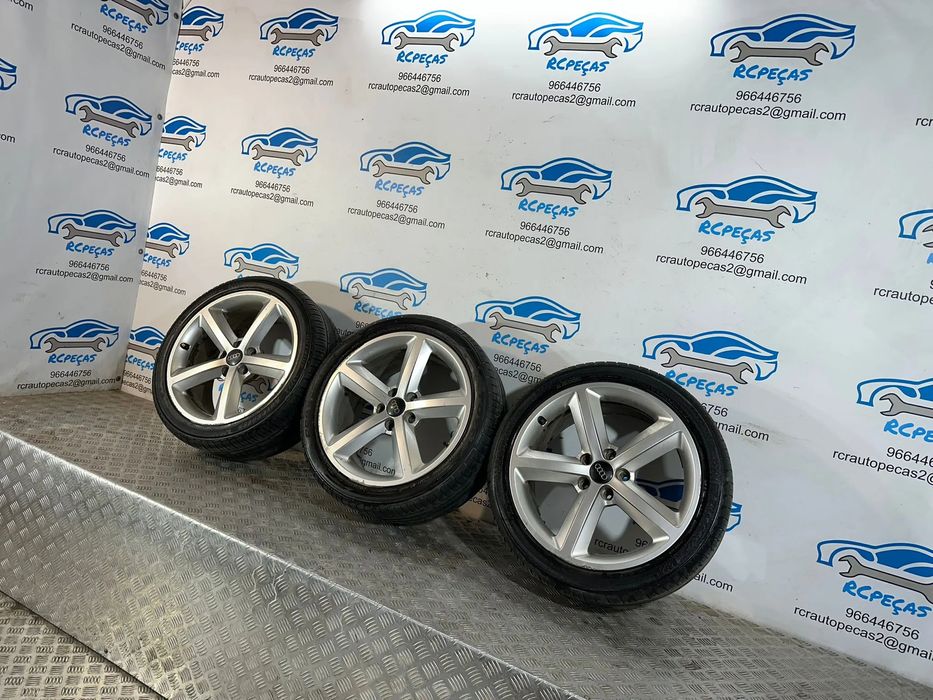 Conjunto Jantes 18 Audi S-line A4 B8 5x112 8J ET47 8K0801025Q