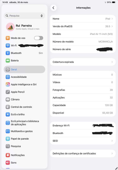 Ipad Air M3 2025 128GB