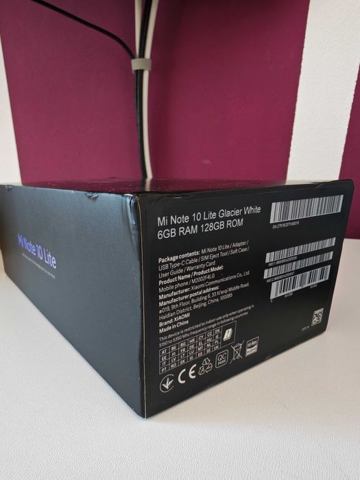 Xiaomi Mi Note 10 Lite 6/128, stan idealny, Android 15