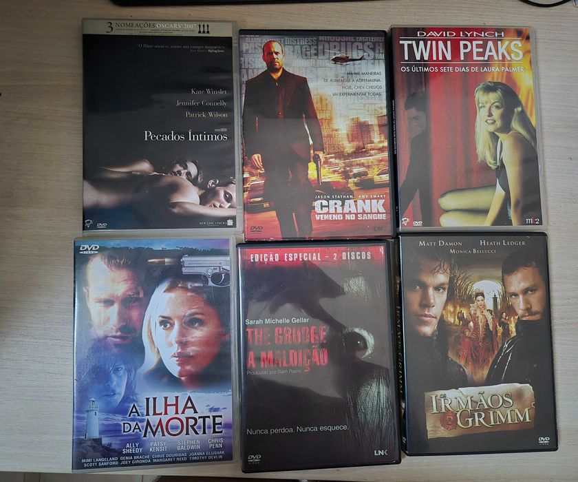 Lote de 75 dvds para colecao