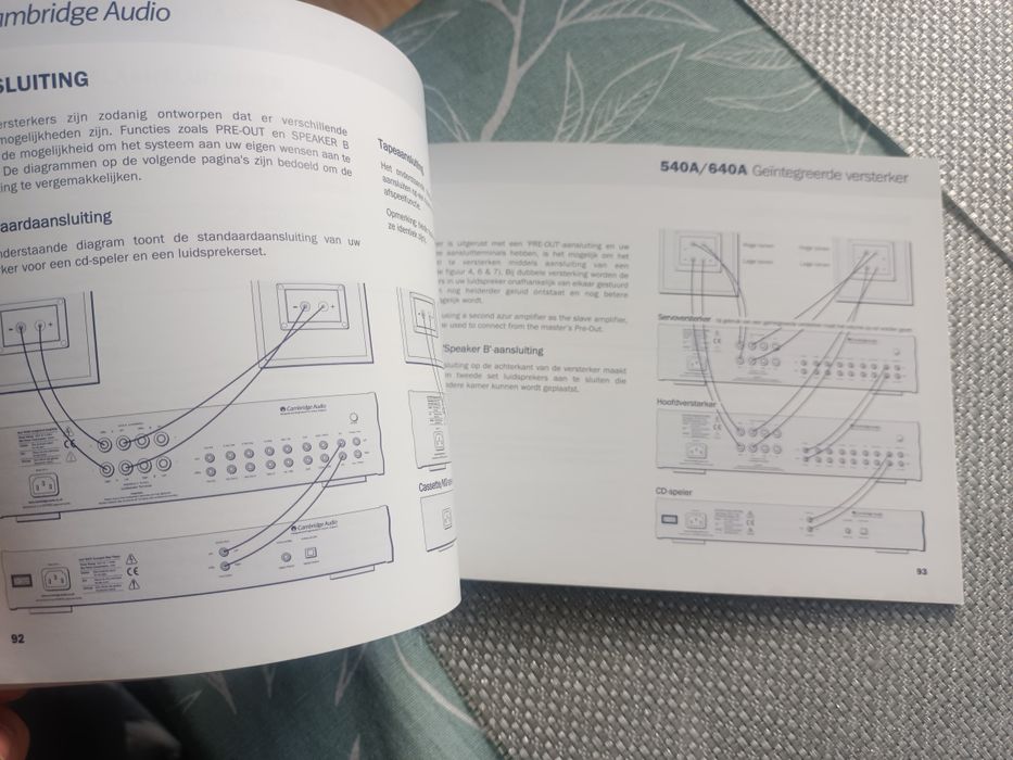 Azur 540A / 640A Instrukcja Cambridge Audio