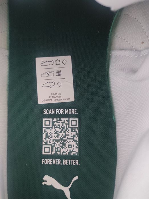 44,5 Puma Smash оригінальні шкіряні кросовки