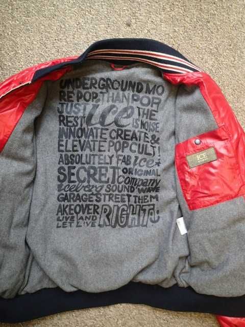 Пуховик бомбер мужской ICEBERG