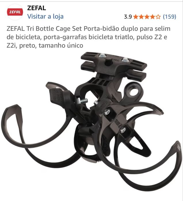 ZEFAL Tri Bottle Cage Set