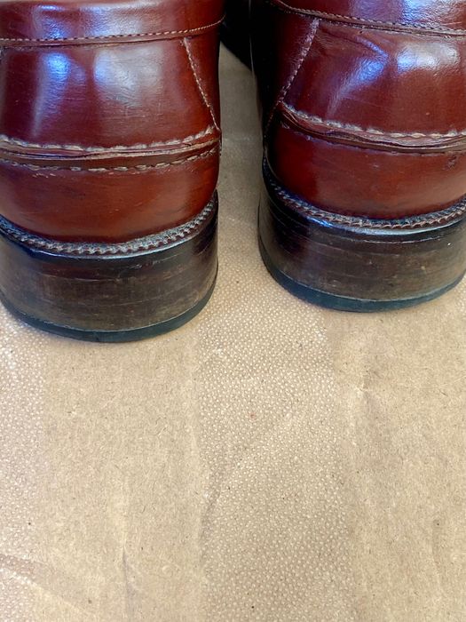 Sapato mocassins Massimo Dutti em couro