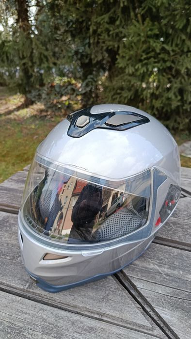 Kask motocyklowy szczękowy