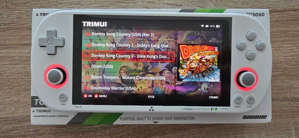 TrimUI Smart Pro S 128GB – Nova – Branca
