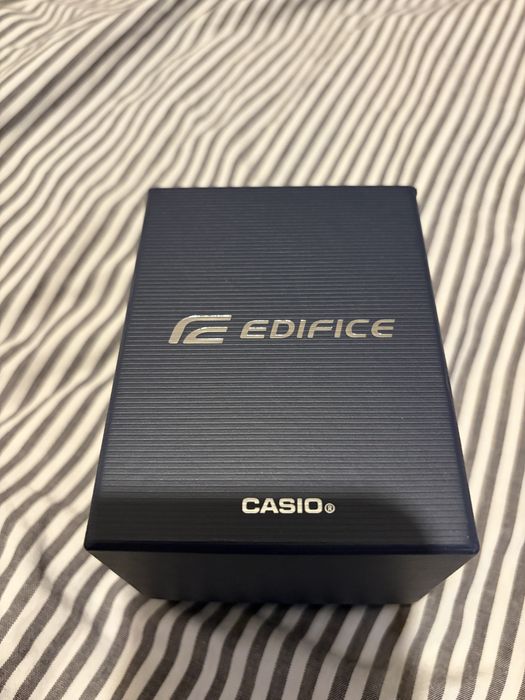Casio Edifice EFB chrono- bardzo dobry stan, dwa paski