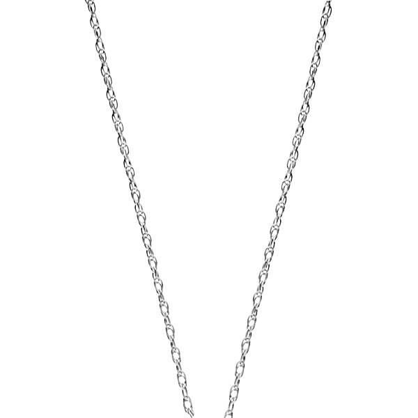 złoty delikatny łańcuszek z regulacja długości 40/43cm
