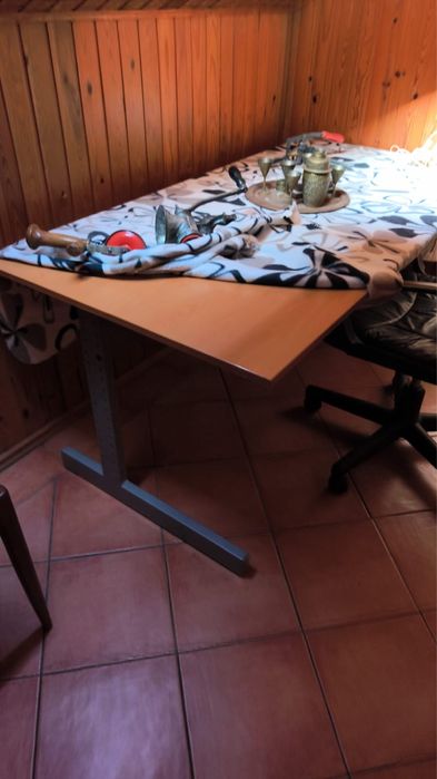 MESA Tampo Madeira 160x80