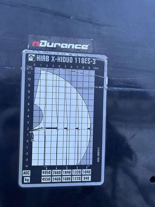 Кран маніпулятор HIAB X-HIDIO 118 ES-3