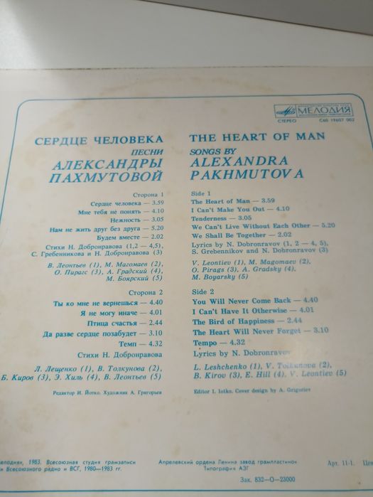 Платівка вініл (пластинка виниловая)