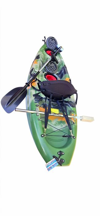 Kajak wędkarski 265 cm | pod silnik | wiosło | 4 uchwyty | nowy