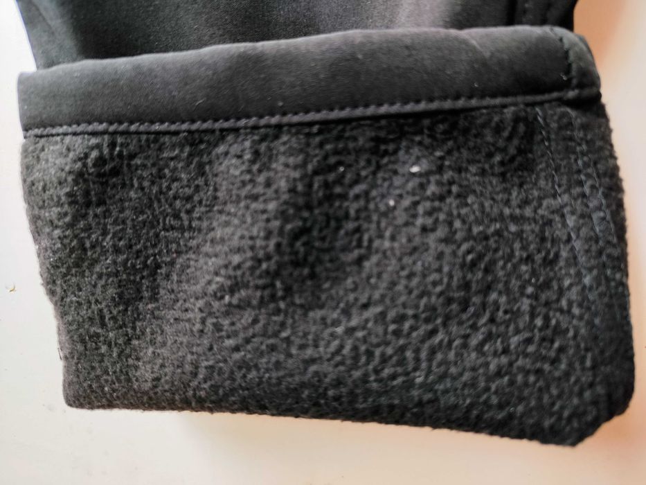 Мужские утеплённые штаны на флисе S 46р