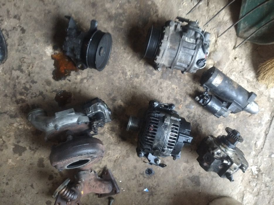 Стартер. Генератор. Турбіна Мерседес ОМ-642