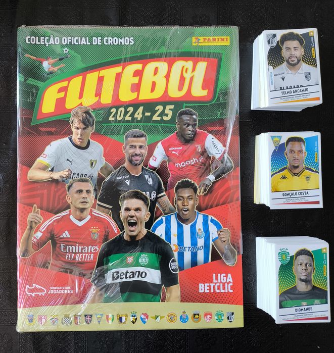Caderneta completa liga portuguesa 2024/2025 panini