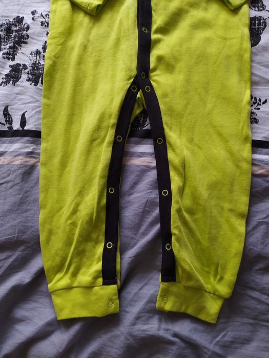 Nowa limonkowa piżamka panda cool club 92