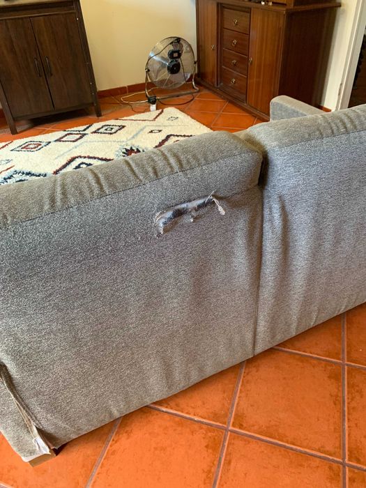 Sofá-cama 2 lugares com colchão