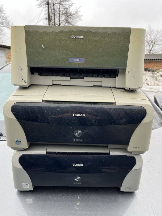 Принтери canon s200, ip1500, ip2000