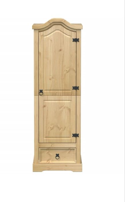 Szafa Corona, 55x52x170 cm, lite drewno sosnowe