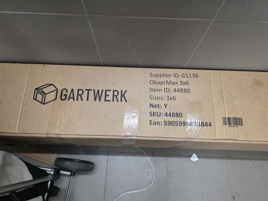 Pawilon namiot  ogrodowy 3x6 moskitiery solidny