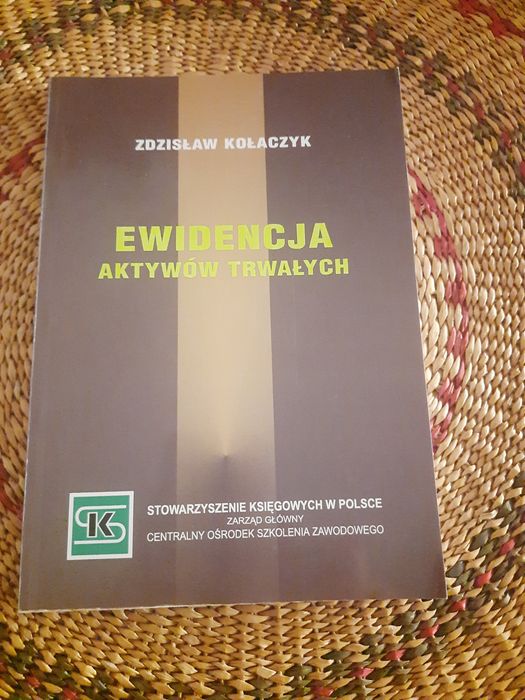 Książka Ewidencja aktywów trwałych