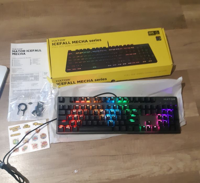 HATOR Icefall Mecha Rainbow Ga неming(HTK 104UA)