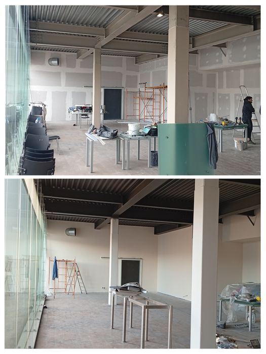 Pinturas e aplicação de tetos em pladur (obras)