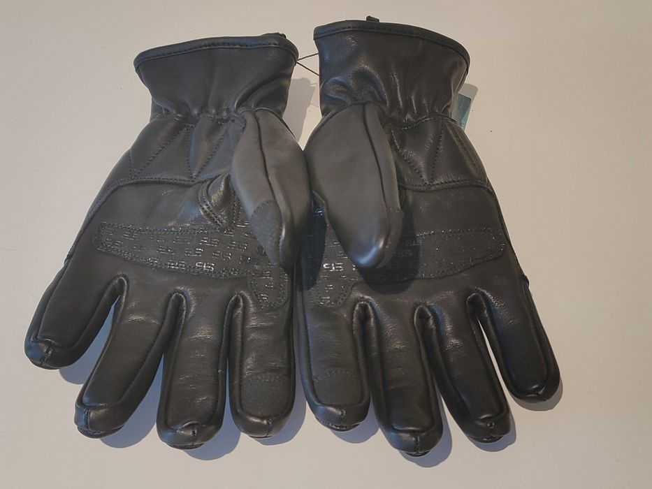Luvas em pele clássicas mota scooter vespa novas