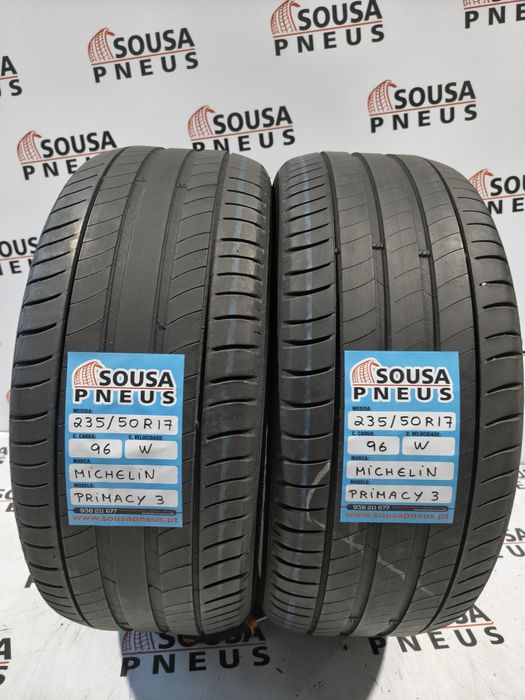 2 pneus semi novos 235-50R17 Michelin - Oferta dos Portes
