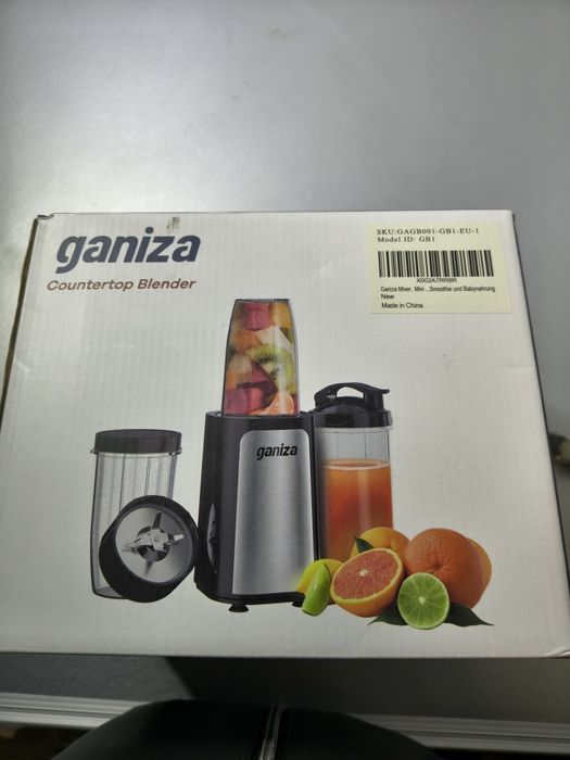Blender Ganiza GB1 900W do smoothie 3 bidony 500/700 ml