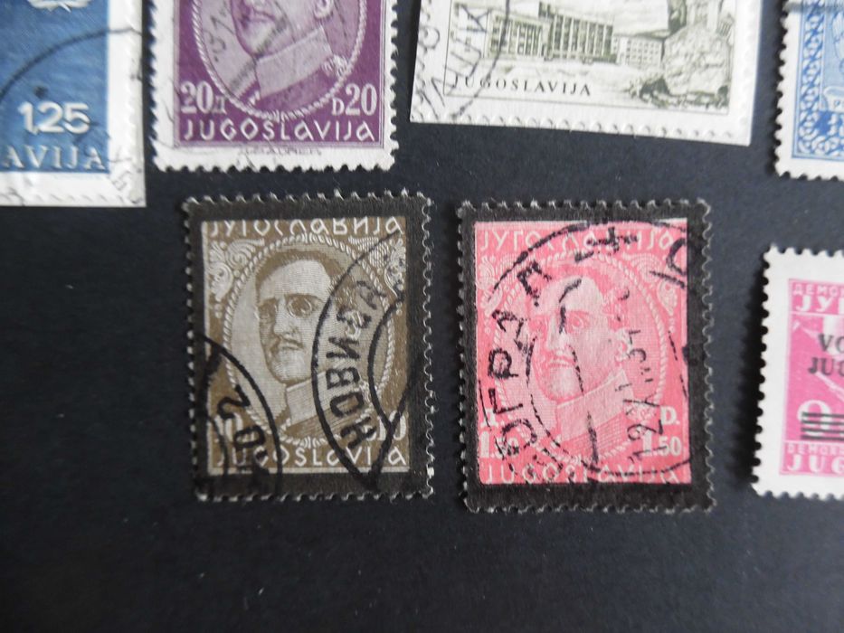 Selos Jugoslávia- Lote de selos Clássicos