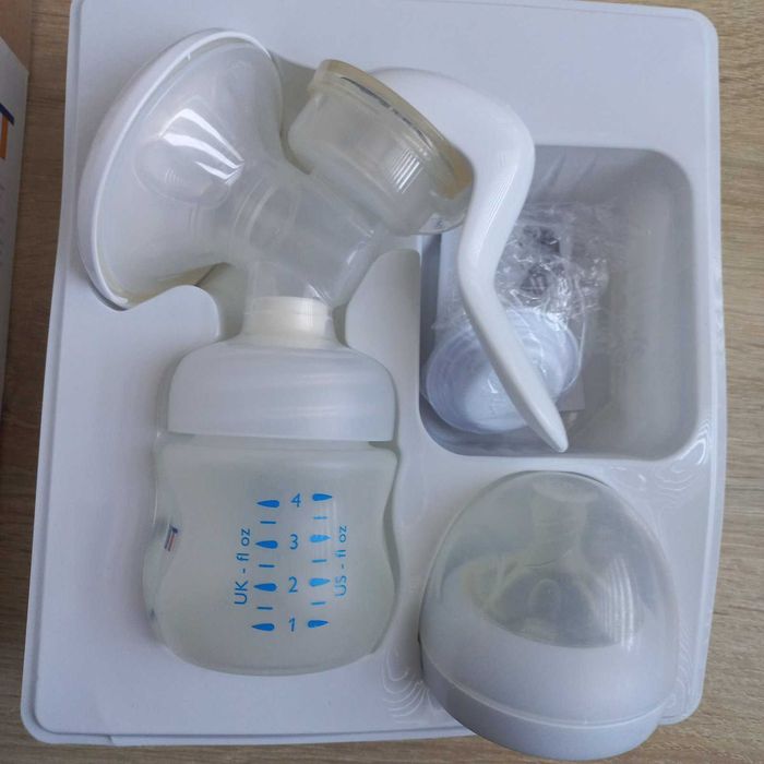 Молоковідсмоктувач механічний Philips Avent з пляшкою (SCF330)