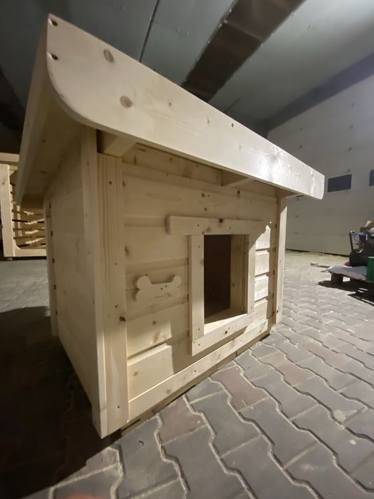 Drewniana buda dla psa- Ocieplona- Producent