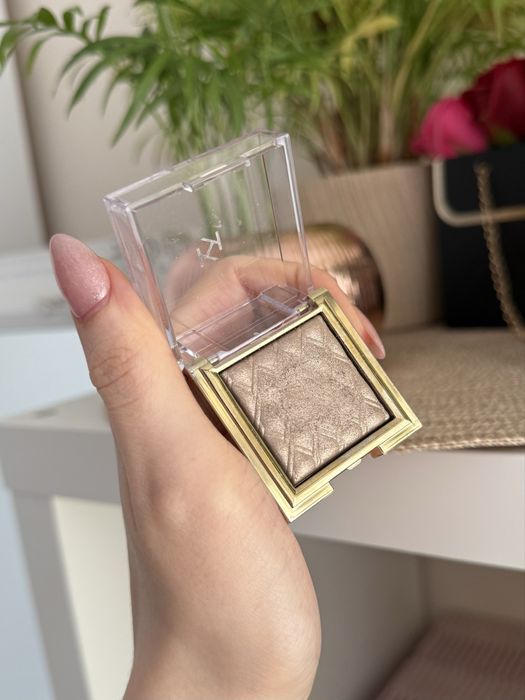 Kiko pojedynczy cień do powiek szampański chłodny brokat metaliczny