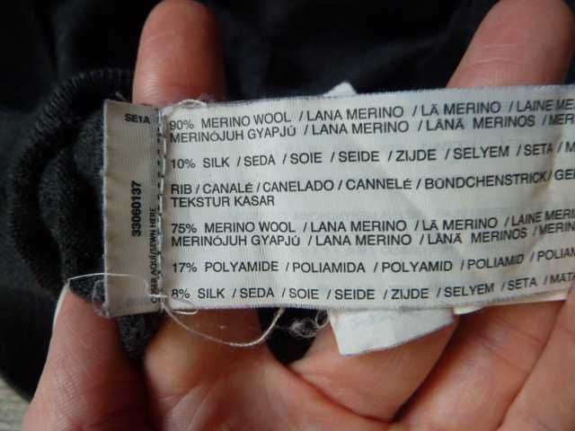 Свитер из шерсти мериноса Mango merino-seda, р L
