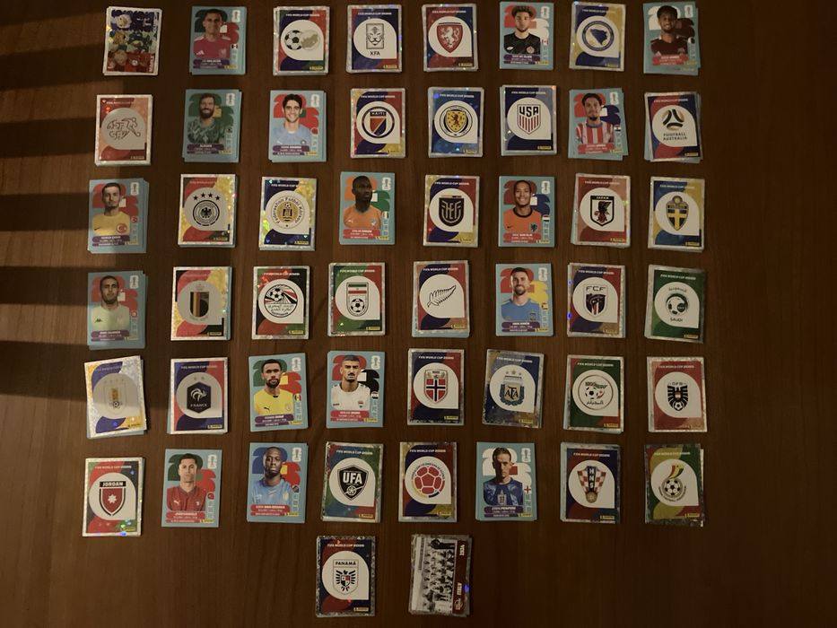 Cromos panini mundial 2026