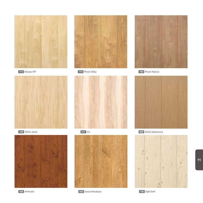 Panele ścienne Boazeria Vip Olcha i inne KOSPAN