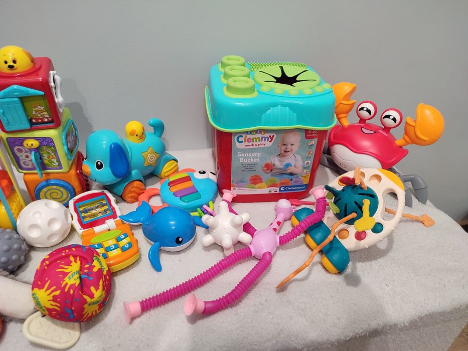 Duży zestaw zabawek